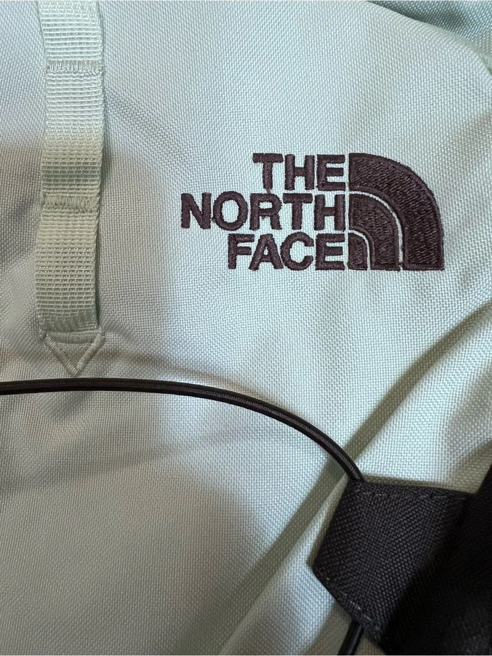 NWT The North Face Jester Women's Backpack in Light Mint and Black